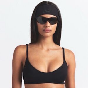 SKIMS X NIKE Obsidian Black Headband NWT